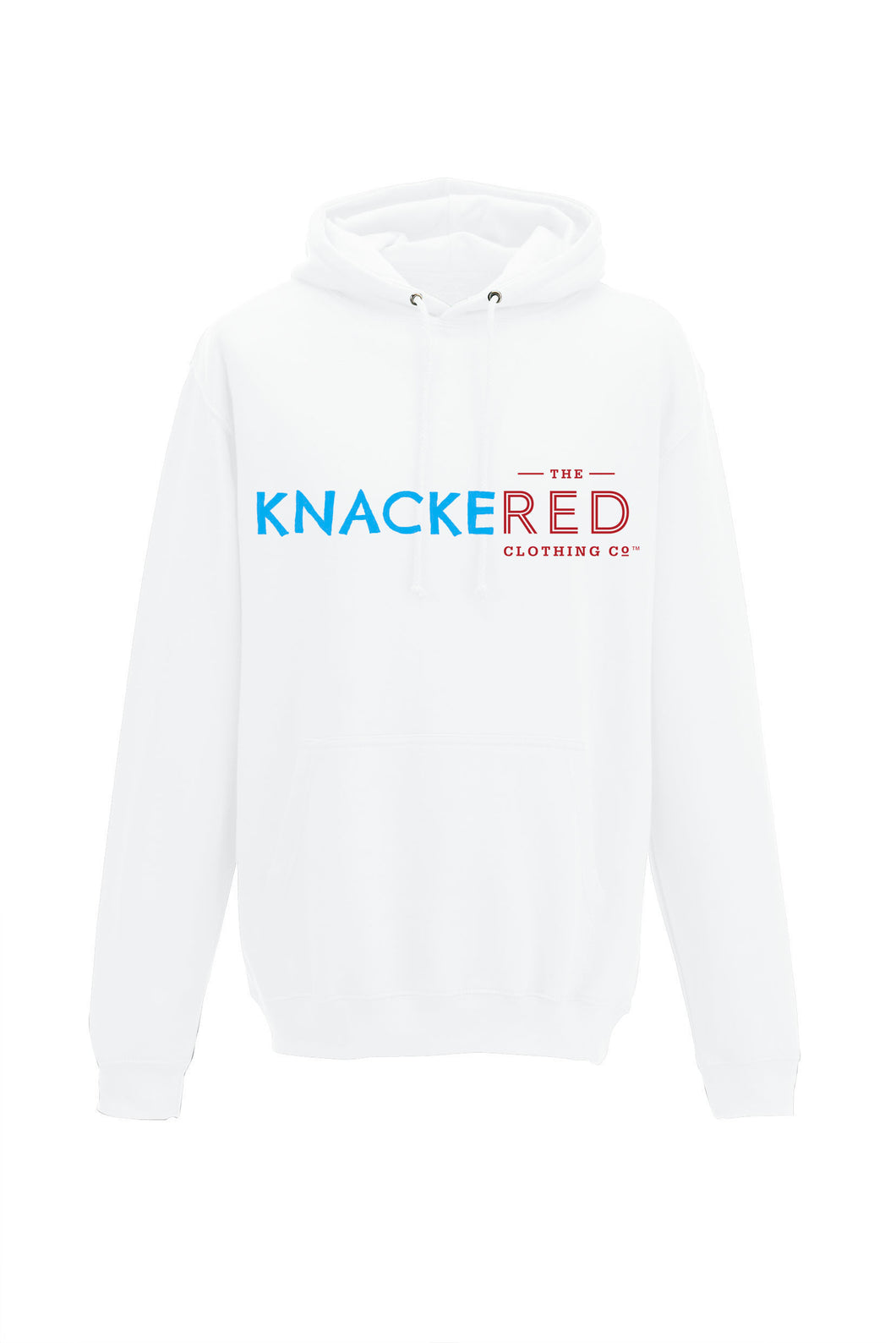 White 'KNACKERED' Hoodie