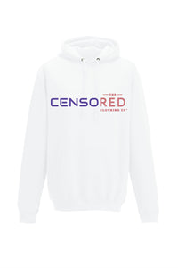 White 'CENSORED' Hoodie