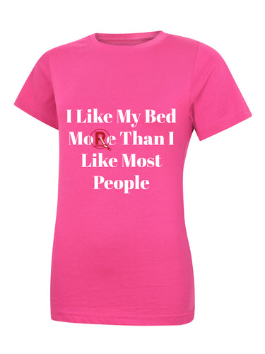 'Feel Free...' Pink Ladies T-Shirt