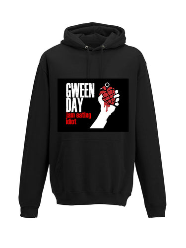 Gween Day 'Jam Eating Idiot' Hoodie - Black