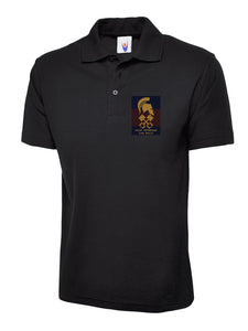 HCav Vets Rally Polo - Black