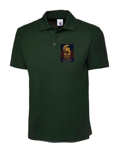 HCav Vets Rally Polo - Bottle Green