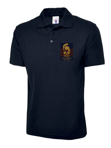 HCav Vets Rally Polo - Navy