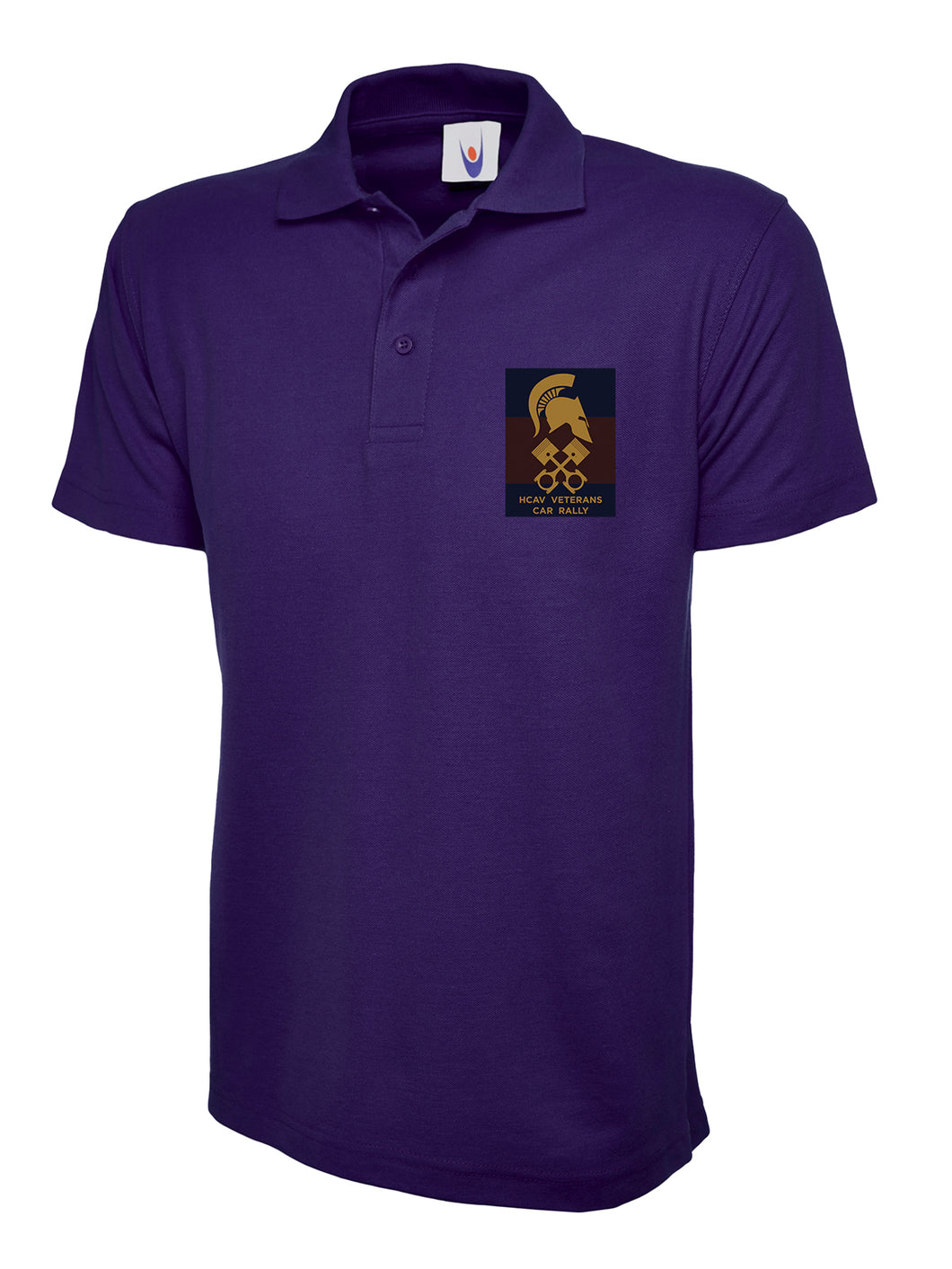 HCav Vets Rally Polo - Purple