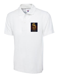 HCav Vets Rally Polo - White