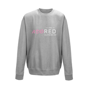 Heather Grey 'ADORED' Sweat