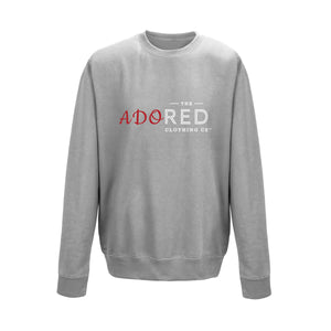 Heather Grey 'ADORED' Sweat