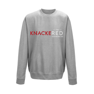 Heather Grey 'KNACKERED' Sweat