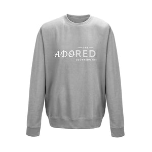 Heather Grey 'ADORED' Sweat