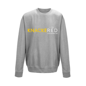 Heather Grey 'KNACKERED' Sweat